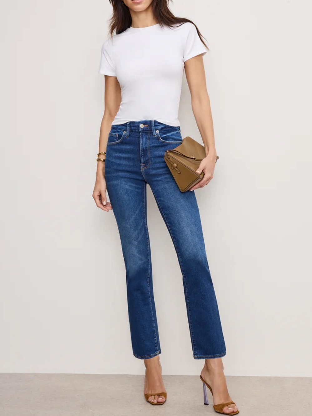 Good American Always Fits Good Legs Straight Jeans size ( 14 15 16 17 18 )